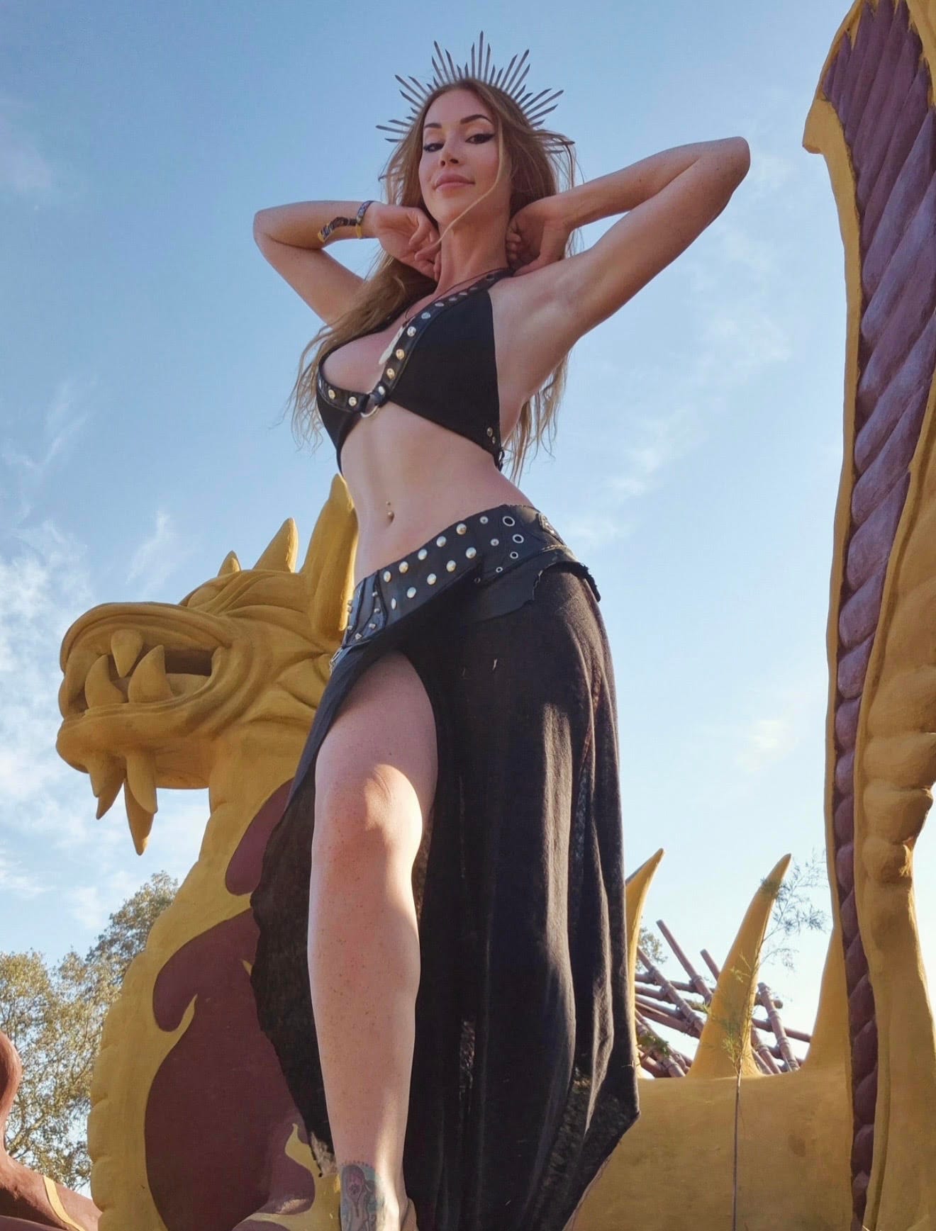 Aurelie, founder of Golden Dust Wear